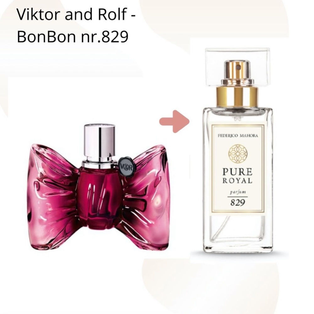 FM pure royal perfume #829 smells like Viktor and Rolf - BonBon
